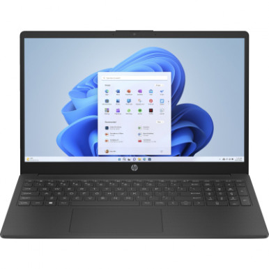 Ноутбук HP 15-fc0080ua 15.6" FHD IPS AG, AMD R3-7320U, 8GB, F256GB, UMA, DOS, чорний-5-зображення