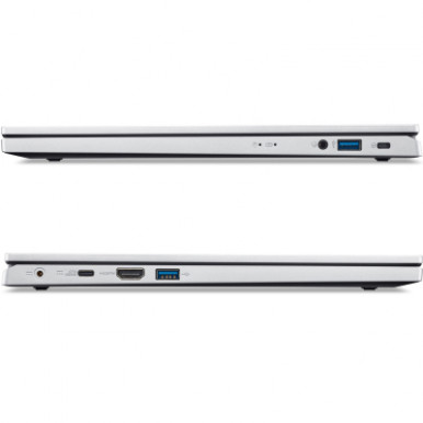 Ноутбук Acer Extensa EX215-57 15.6" FHD IPS, Intel i5-13420H, 16GB, F512GB, UMA, Lin, сріблястий-12-зображення