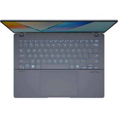 Ноутбук ASUS Vivobook S 14 S5406SA-PP013W 14" 3K OLED, Intel Ultra 7 258V, 32GB, F1TB, UMA, Win11, Блакитний-10-зображення