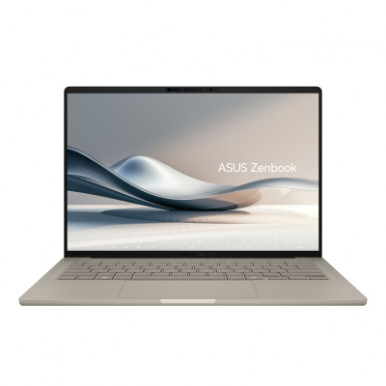 Ноутбук ASUS Zenbook A14 UX3407RA-QD906W 14" WUXGA OLED, Snapdragon X Elite X1E 78 100, 32GB, F1TB, UMA, Win11, Бежевий-12-зображення