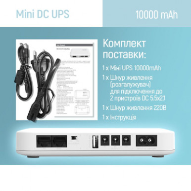 Пристрій безперебійного живлення ColorWay CW-PB100LI3WT 10000mAh 21W (CW-PB100LI3WT)-15-зображення