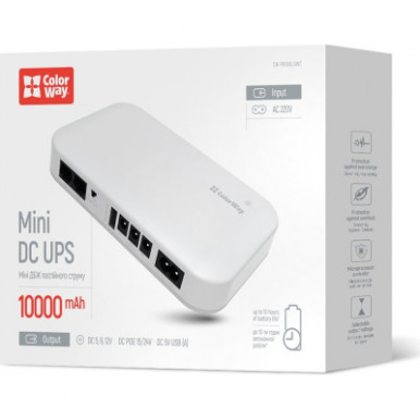 Пристрій безперебійного живлення ColorWay CW-PB100LI3WT 10000mAh 21W (CW-PB100LI3WT)-20-зображення