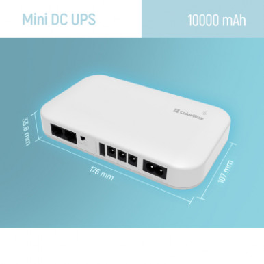 Пристрій безперебійного живлення ColorWay CW-PB100LI3WT 10000mAh 21W (CW-PB100LI3WT)-21-зображення