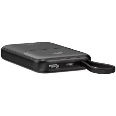 Батарея універсальна Canyon 10000mAh OnPower 101 PD/22.5W built-in cable Black (CNS-CPB101BK)-11-зображення