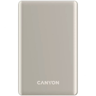 Батарея універсальна Canyon 10000mAh OnPower 510 slim Magsafe PD/20W Beige (CNS-CPB510BE)-9-зображення