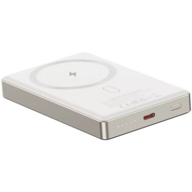Батарея універсальна Canyon 10000mAh OnPower 510 slim Magsafe PD/20W Beige (CNS-CPB510BE)-13-зображення