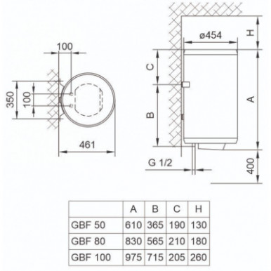 Бойлер TIKI GBF 80/UA (700097)-5-зображення
