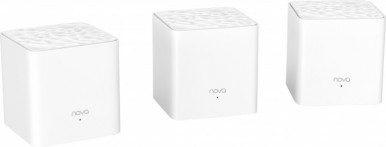 Роутер TENDA MW3 Whole Home Mesh WiFi System ( 2-cube) White-10-зображення