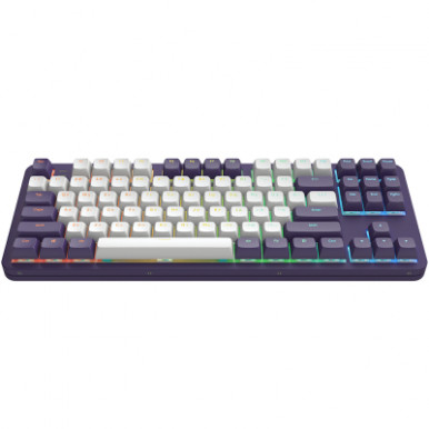Клавіатура Dark Project ALU87 Celestial ABS RGB Mech G3MS Voidstone USB Violet (DPKB_VIOLET_87_ANSI_UA)-10-зображення