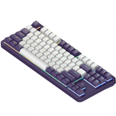 Клавіатура Dark Project ALU87 Celestial ABS RGB Mech G3MS Voidstone USB Violet (DPKB_VIOLET_87_ANSI_UA)-13-зображення