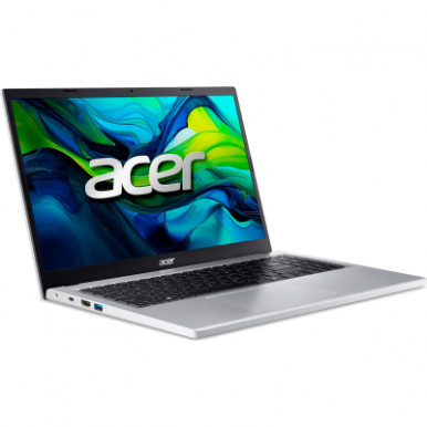 Ноутбук Acer Aspire Go AG15-41P 15.6" FHD IPS, AMD R5-7535HS, 16GB, F1TB, UMA, Lin, сріблястий-9-зображення