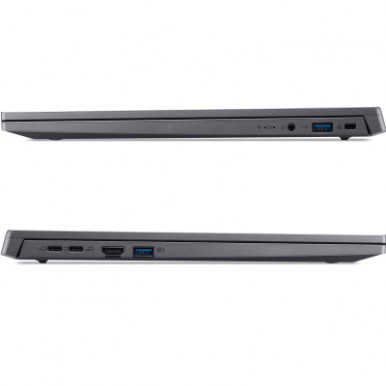 Ноутбук Acer Aspire Go AG15-51P 15.3" WUXGA IPS, Intel i7-1355U, 32GB, F1TB, UMA, Lin, сірий-11-зображення