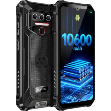 Смартфон OUKITEL WP23 4/64GB Black-15-зображення