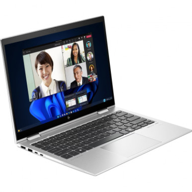 Ноутбук HP EliteBook x360 830-G11 13.3" WUXGA IPS Touch, Intel U5-125U, 16GB, F512GB, UMA, Win11P, сріблястий-10-зображення
