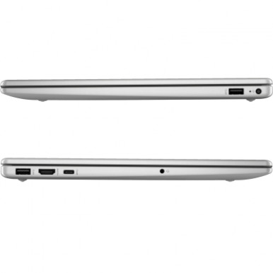Ноутбук HP 15-fd1058ua 15.6" FHD IPS AG, Intel U5-125H, 16GB, F512GB, UMA, DOS, сріблястий-8-зображення