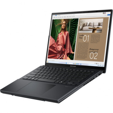 Ноутбук ASUS Zenbook Duo UX8406CA-PZ043W 14" 3K OLED, Intel Ultra 9 285H, 32GB, F1TB, UMA, Win11, Сірий-17-зображення