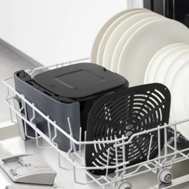 Мультипіч Tefal Easy Fry Mega, 1700Вт, чаша-7.5л, сенсорне керув., 8 програм, пластик, темно-сірий-14-зображення
