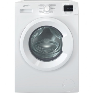 Стиральная машина Indesit фронтальная, 6кг, 1000, A+++, 44.6см, дисплей, пар, инвертор, белый-10-изображение