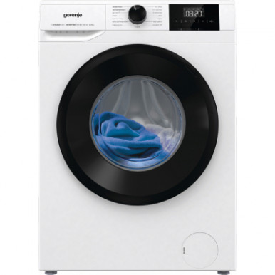 Пральна машина Gorenje фронтальна, 7кг, 1200, A++, 43.5см, дисплей, пар, інвертор, білий-4-зображення