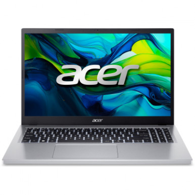 Ноутбук Acer Aspire Go AG15-32P 15.6" FHD IPS, Intel 3-N355, 8GB, F512GB, UMA, Lin, сріблястий-8-зображення