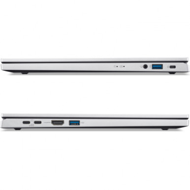 Ноутбук Acer Aspire Go AG15-32P 15.6" FHD IPS, Intel 3-N355, 8GB, F512GB, UMA, Lin, сріблястий-12-зображення