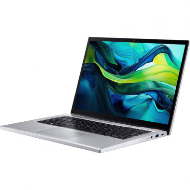 Ноутбук Acer Aspire Go Spin AGSP14-31PT 14" WUXGA IPS Touch, Intel 3-N355, 16GB, F512GB, UMA, Lin, сріблястий-17-зображення