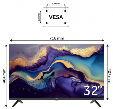 LED-телевізор Haier H32K801G-20-зображення