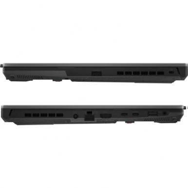 Ноутбук ASUS TUF F15 FX507ZC4-HN143 15.6" FHD IPS, Intel i5-12500H, 16GB, F512GB, NVD3050-4, NoOS, Сірий-15-зображення