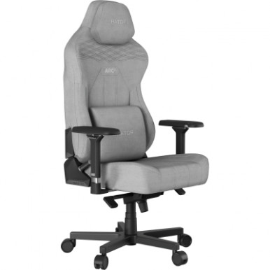 Крісло ігрове Hator Arc 2 Fabric XL Grey (HTC2106)-7-зображення