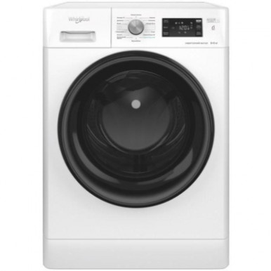 Прально-сушильна машина Whirlpool фронтальна, 8(6)кг, 1400, A, 60см, дисплей, пара, інвертор, білий-1-зображення