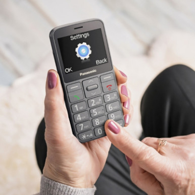 Мобільний телефон Panasonic KX-TU160 Black (KX-TU160EXB)-20-зображення
