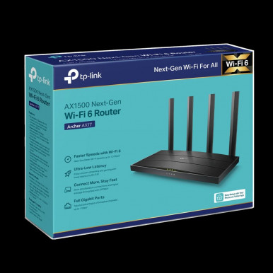 Беспроводной маршрутизатор TP-Link Archer AX17, AX1500 Wi-Fi 6-9-изображение