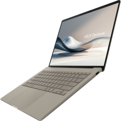 Ноутбук ASUS Zenbook A14 UX3407QA-QD305W 14" WUXGA OLED, Snapdragon X X1 26 100, 32GB, F1TB, UMA, Win11, Бежевий-23-зображення