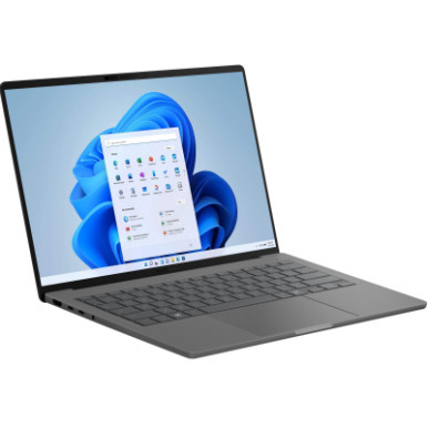 Ноутбук ASUS Zenbook A14 UX3407QA-QD306W 14" WUXGA OLED, Snapdragon X X1 26 100, 32GB, F1TB, UMA, Win11, Сірий-16-зображення