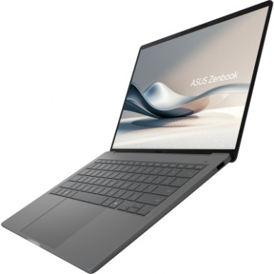 Ноутбук ASUS Zenbook A14 UX3407QA-QD306W 14" WUXGA OLED, Snapdragon X X1 26 100, 32GB, F1TB, UMA, Win11, Сірий-20-зображення