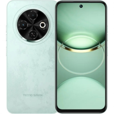 Мобільний телефон Tecno Spark 30C 4/128GB Magic Skin Green (4894947051807)-1-зображення