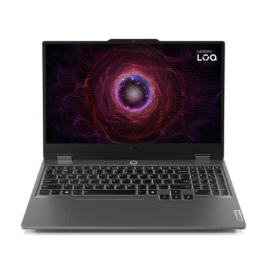 Ноутбук Lenovo LOQ-15ARP9 15.6" FHD IPS AG, AMD R7-7435HS, 16GB, F512GB, NVD4050-6, DOS, сірий-12-зображення
