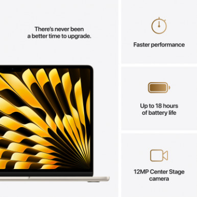 Ноутбук Apple MacBook Air 13 M4 A3240 Starlight (MW103UA/A)-18-зображення