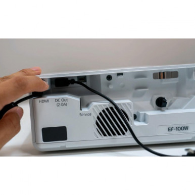 Проектор Epson EF-100W (3LCD, WXGA, 2000 lm, LASER), білий-17-зображення