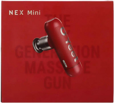 Перкусійний ручний масажер для тіла Oyeet NEX mini MG-M1 (Red)-25-зображення