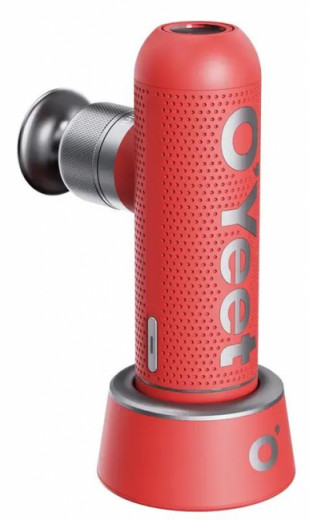 Перкусійний ручний масажер для тіла Oyeet NEX mini MG-M1 (Red)-26-зображення