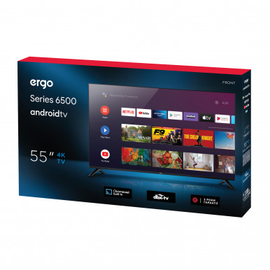 Телевізор ERGO 55GUS6500-67-зображення