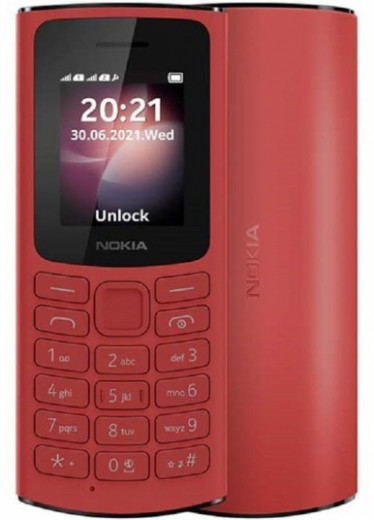 Мобільний телефон Nokia 105 Dual SIM (TA-1557) Red-1-зображення