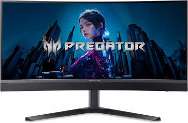 Монiтор 34" Acer Predator X34V3bmiiphuzx (UM.CXXEE.301) Black-7-зображення