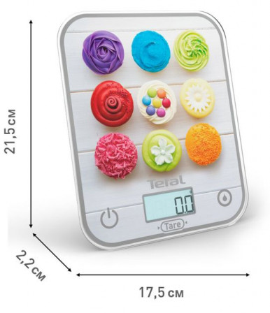 Весы кухонные Tefal BC50D4V0 Optiss Cake Pops-11-изображение