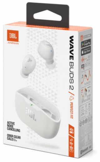 Гарнітура JBL WAVE BUDS 2 White (JBLWBUDS2WHT)-11-зображення