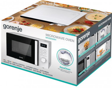 Мікрохвильова піч Gorenje MO20A3WH (M20XYZ)-49-зображення
