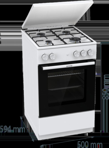 Газова плита Gorenje GG5A14WJ-23-зображення