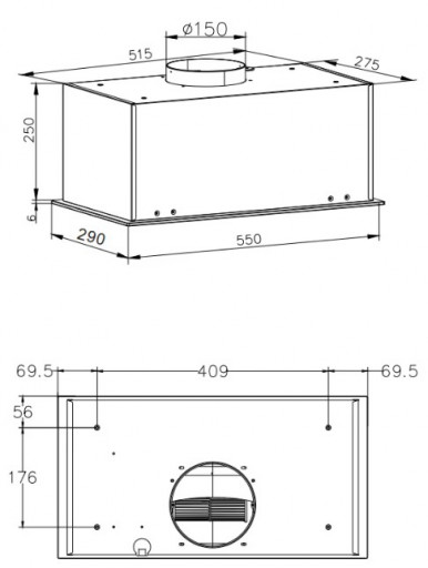 Витяжка Hansa OMP6553BGH-7-зображення