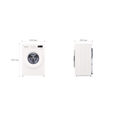 Стиральная машина LG F2Y1HS3W-38-изображение